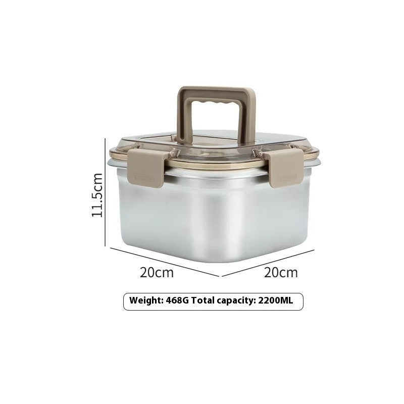 Stainless Steel Fridge Storage Box - Toofy