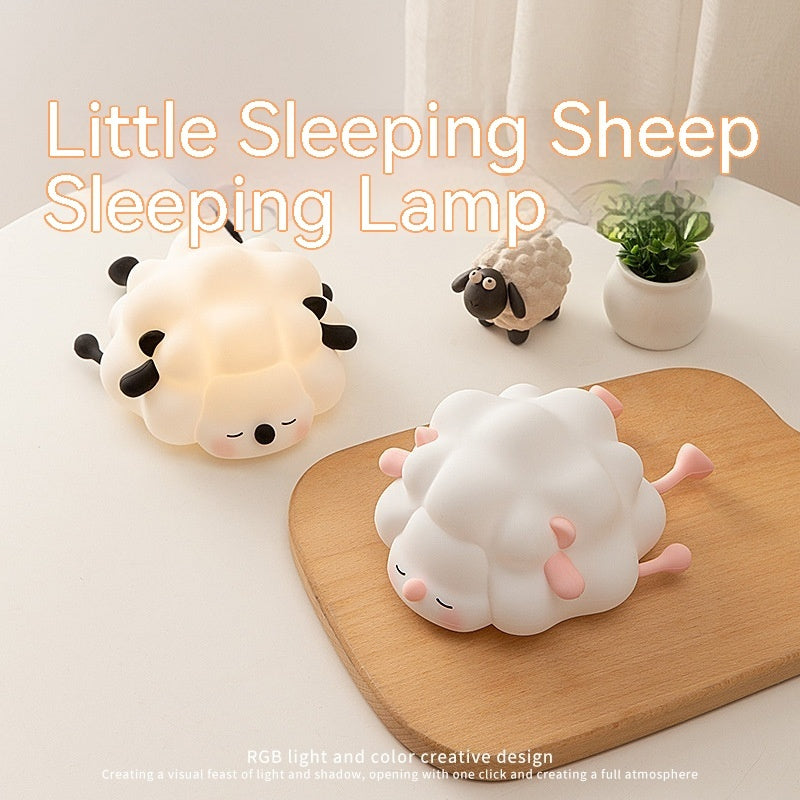 Sheep Silicone Pat Bedroom Lamp - Toofy