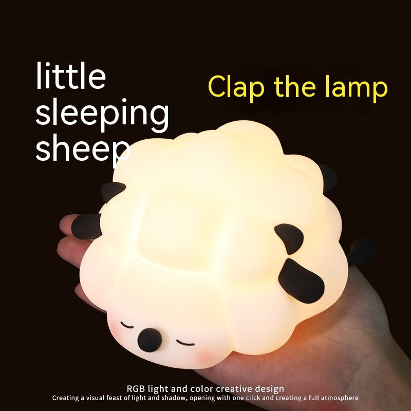 Sheep Silicone Pat Bedroom Lamp - Toofy